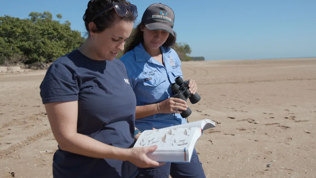 Larrakia Rangers and the Far Eastern Curlew